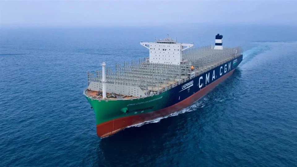 Meeresfracht von China nach Frankreich
