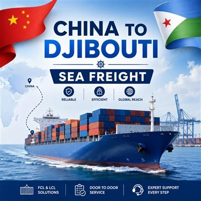 Seefracht von China nach Dschibuti